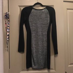 H&M long sleeve mini dress